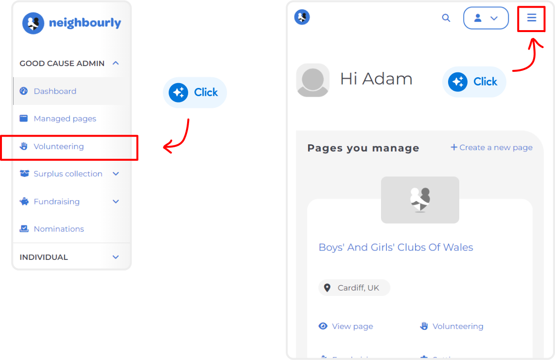 Platform walkthrough